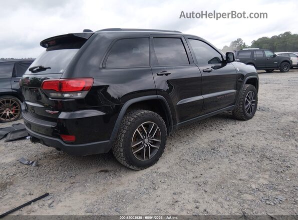 1C4RJFLT1HC799794 2017 JEEP GRAND CHEROKEE Черный Задняя правая четверть