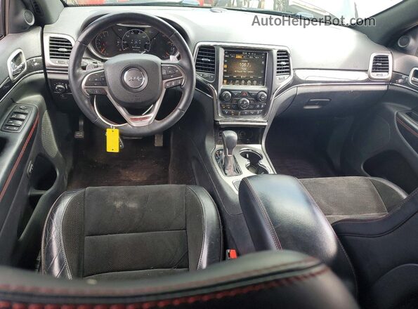 1C4RJFLT8HC695514 2017 JEEP GRAND Black Widok deski rozdzielczej