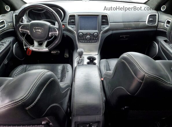 1C4RJFN90JC254211 2018 JEEP GRAND Красный Вид панели приборов
