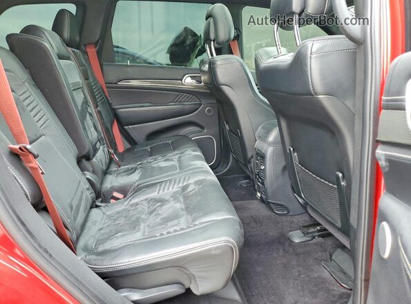 1C4RJFN90JC254211 2018 JEEP GRAND Красный Вид задней части салона
