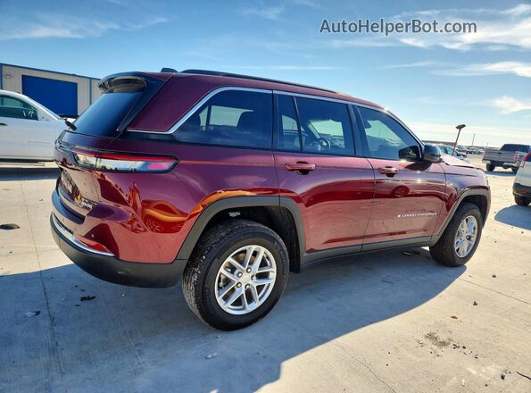1C4RJGAG3SC366108 2025 JEEP GRAND Maroon უკანა მარჯვენა