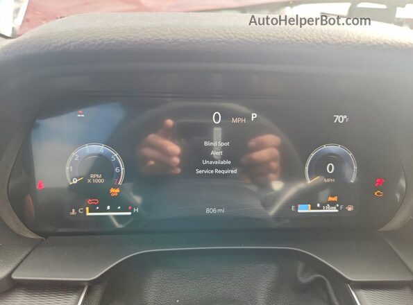 1C4RJGAG3SC366108 2025 JEEP GRAND Maroon ხელსაწყოთა პანელის ხედი