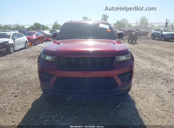 1C4RJHAG2SC370558 2025 JEEP GRAND CHEROKEE Красный Вид задней части салона