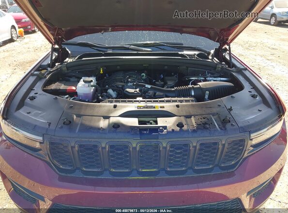 1C4RJHAG2SC370558 2025 JEEP GRAND CHEROKEE Красный Вид сзади