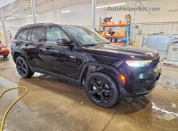 1C4RJHAG5PC642897 2023 JEEP GRAND Черный Передняя правая четверть