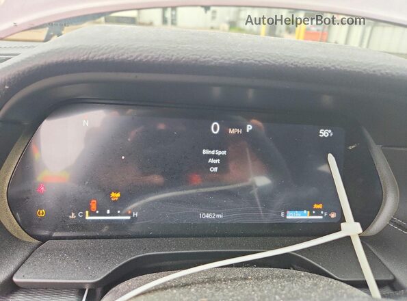 1C4RJHAG9SC357693 2025 JEEP GRAND Burgundy Вид щитка приладів