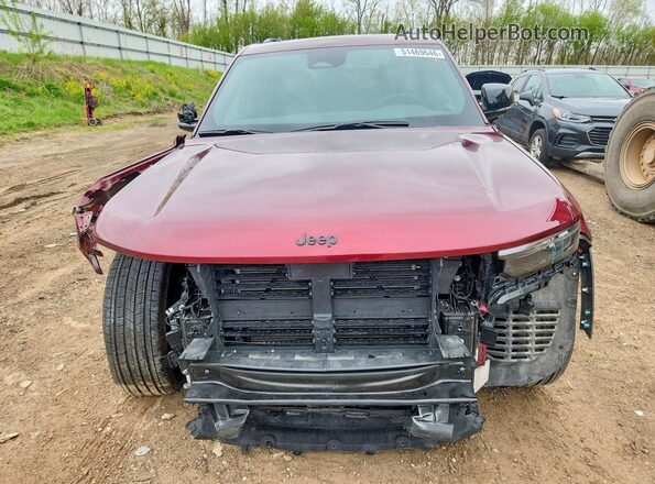 1C4RJHAG9SC357693 2025 JEEP GRAND Burgundy Вид спереду