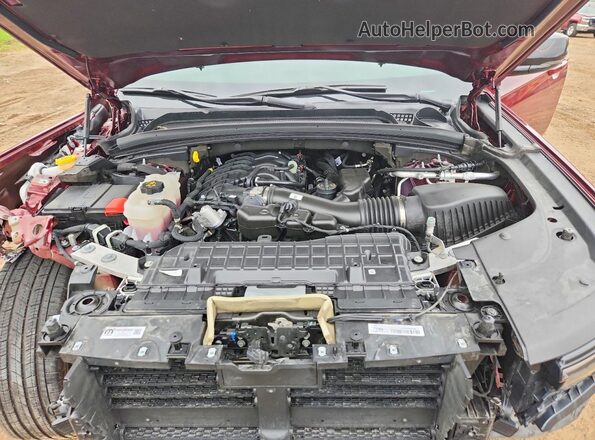 1C4RJHAG9SC357693 2025 JEEP GRAND Burgundy Вид підкапотного простору