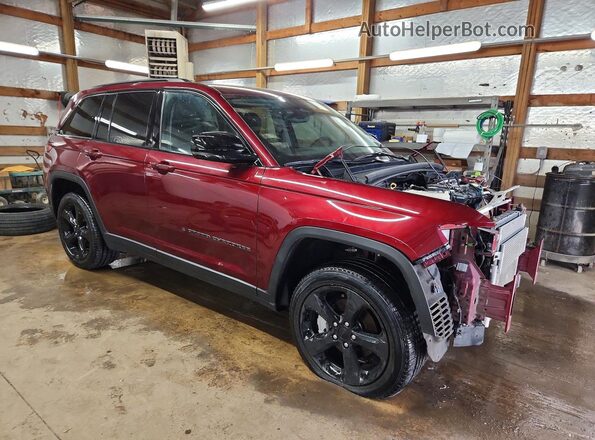 1C4RJHBG0PC536307 2023 JEEP GRAND Maroon Przód prawy