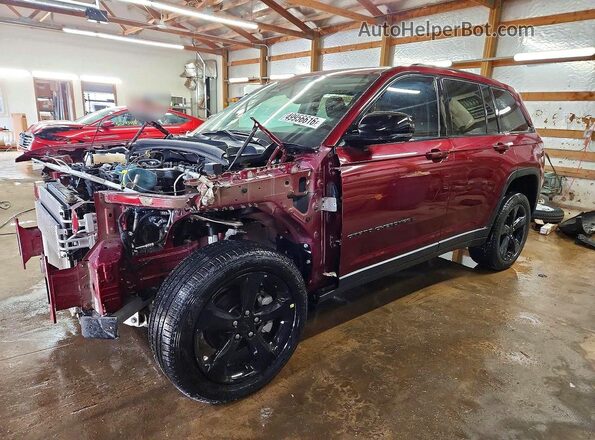 1C4RJHBG0PC536307 2023 JEEP GRAND Maroon Przód lewy