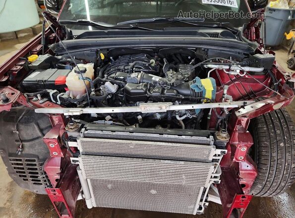 1C4RJHBG0PC536307 2023 JEEP GRAND Maroon Widok komory silnika