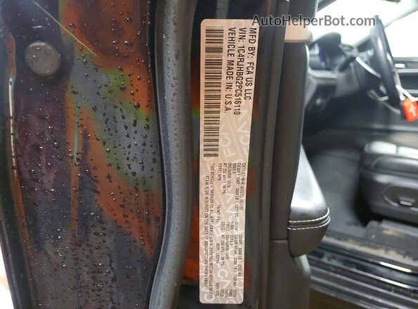 1C4RJHBG2PC516110 2023 JEEP GRAND Black Շարժիչի բաժամունքի տեսք