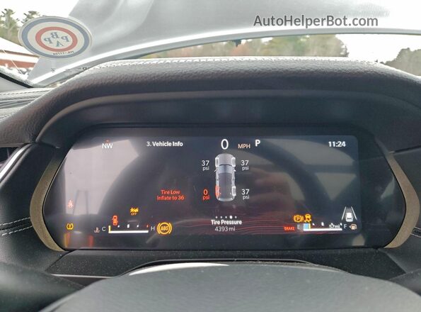 1C4RJHBG5SC311762 2025 JEEP GRAND Черный Вид щитка приборов