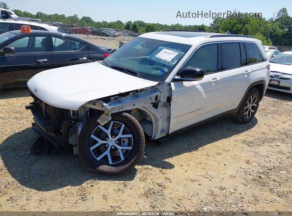 1C4RJHBG8SC336820 2025 JEEP GRAND CHEROKEE Белый Передняя левая четверть