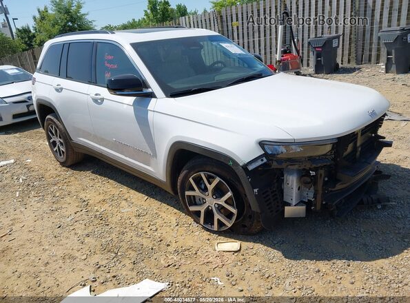 1C4RJHBG8SC336820 2025 JEEP GRAND CHEROKEE Белый Передняя правая четверть
