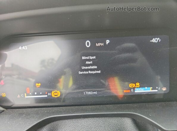 1C4RJHBG8SC353536 2025 JEEP GRAND Белый Вид щитка приборов