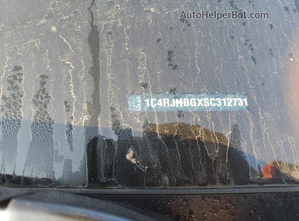 1C4RJHBGXSC312731 2025 JEEP GRAND Угольный Вид наклейки с VIN-кодом