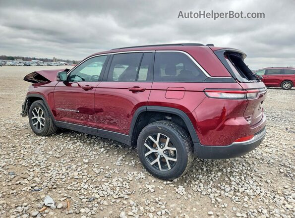 1C4RJHBGXSC327827 2025 JEEP GRAND Burgundy Tył lewy