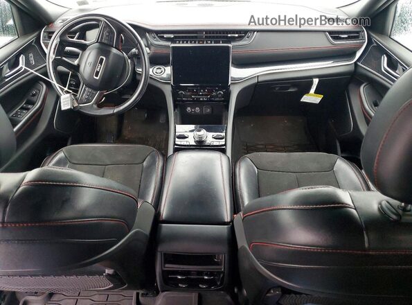 1C4RJHCG2N8623219 2022 JEEP GRAND Белый Вид панели приборов