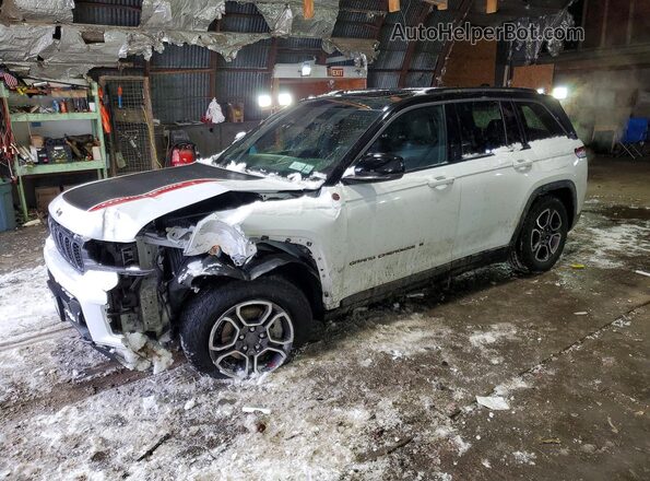1C4RJHCG2N8623219 2022 JEEP GRAND Белый Передняя левая четверть