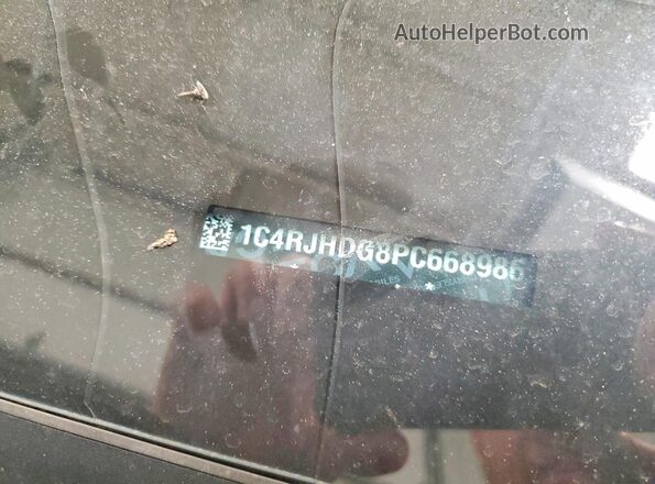 1C4RJHDG8PC668986 2023 JEEP GRAND Серый Вид подкапотного пространства