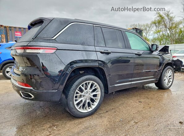 1C4RJHEG5PC563403 2023 JEEP GRAND Черный Задняя правая четверть