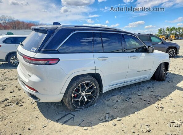 1C4RJHEG9N8551786 2022 JEEP GRAND Белый Задняя правая четверть
