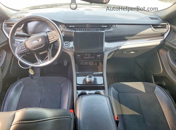 1C4RJJAGXM8211171 2021 JEEP GRAND Черный Вид панели приборов