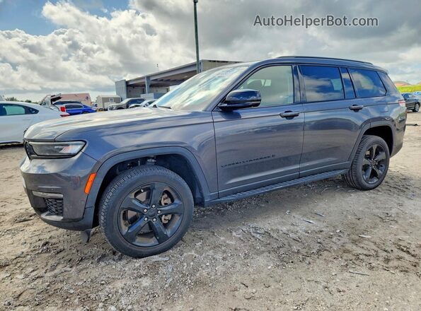 1C4RJJBG6P8714537 2023 JEEP GRAND Серый Передняя левая четверть