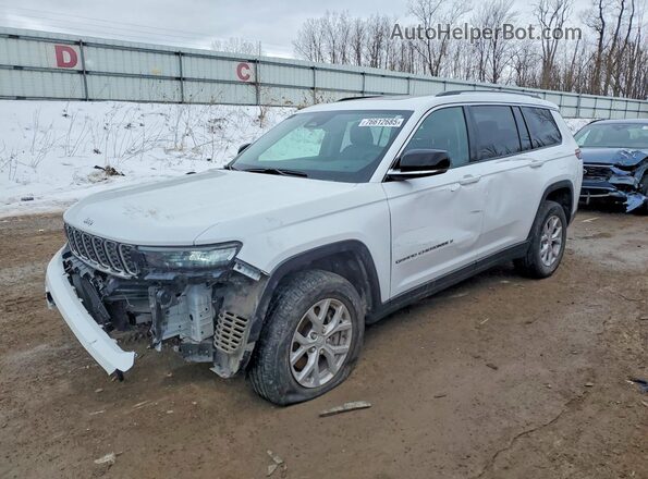 1C4RJKBG2R8917093 2024 JEEP GRAND Белый Передняя левая четверть