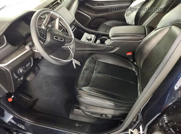 1C4RJKBG3P8852798 2023 JEEP GRAND Синий Вид салона спереди