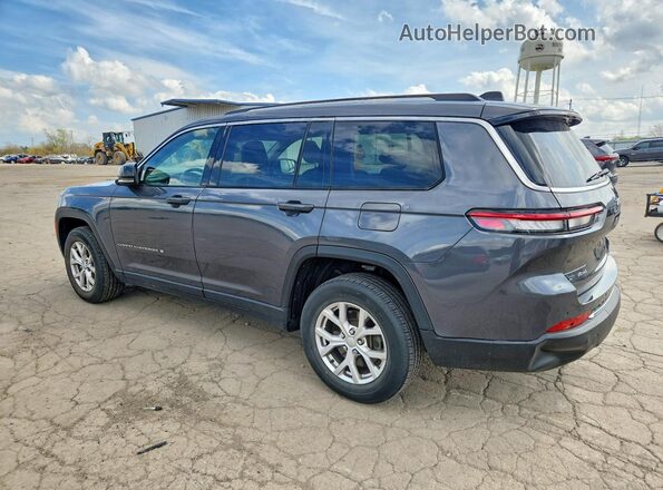 1C4RJKBG5M8189777 2021 JEEP GRAND Gray Trasero izquierdo