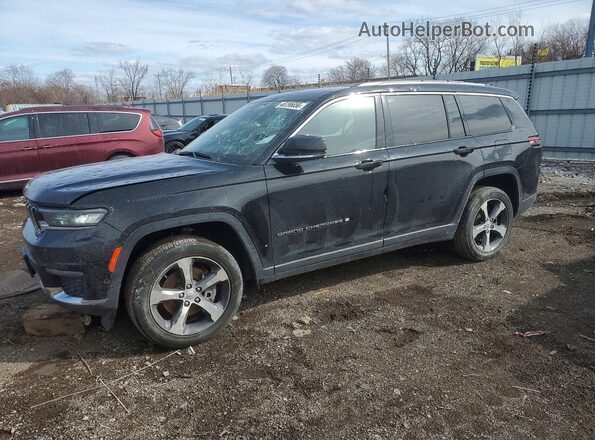 1C4RJKBG5P8789932 2023 JEEP GRAND Черный Передняя левая четверть