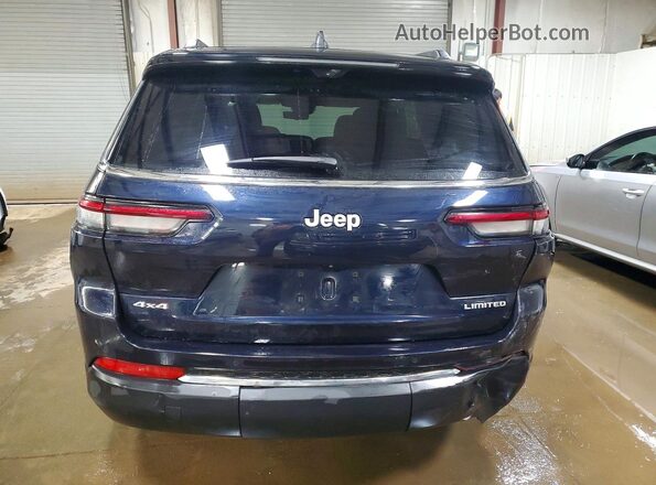 1C4RJKBG7S8629592 2025 JEEP GRAND Синий Вид сзади