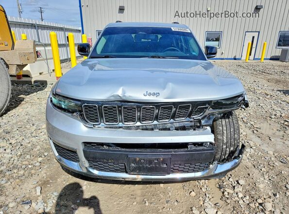 1C4RJKBG9M8188809 2021 JEEP GRAND Серебряный Вид спереди