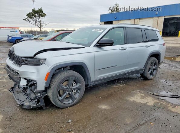 1C4RJKBG9S8638567 2025 JEEP GRAND Silver Vista tres cuartos delantera izquierda
