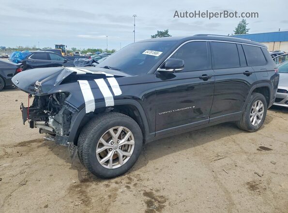 1C4RJKBGXM8122785 2021 JEEP GRAND Black Передня ліва чверть