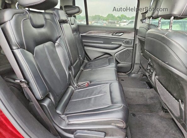 1C4RJKBGXM8131289 2021 JEEP GRAND Темно-бордовый Вид задней части салона
