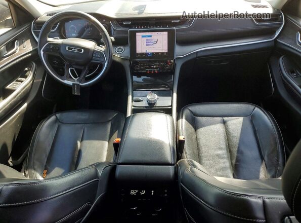 1C4RJKBGXM8159156 2021 JEEP GRAND Белый Вид панели приборов