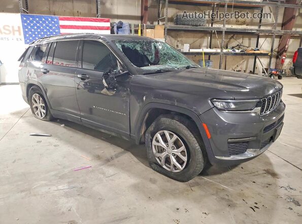 1C4RJKBGXM8173980 2021 JEEP GRAND Серый Передняя правая четверть