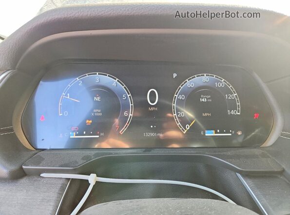 1C4RJKBGXM8212468 2021 JEEP GRAND Gray Instrument cluster view