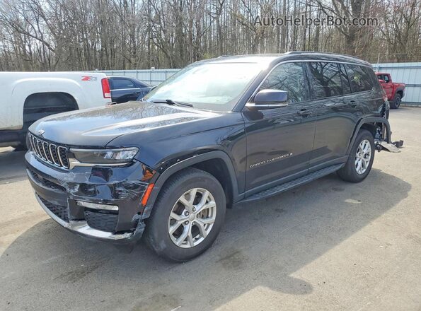 1C4RJKBGXP8745103 2023 JEEP GRAND Черный Передняя левая четверть