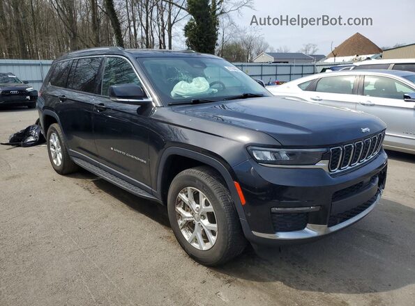 1C4RJKBGXP8745103 2023 JEEP GRAND Черный Передняя правая четверть