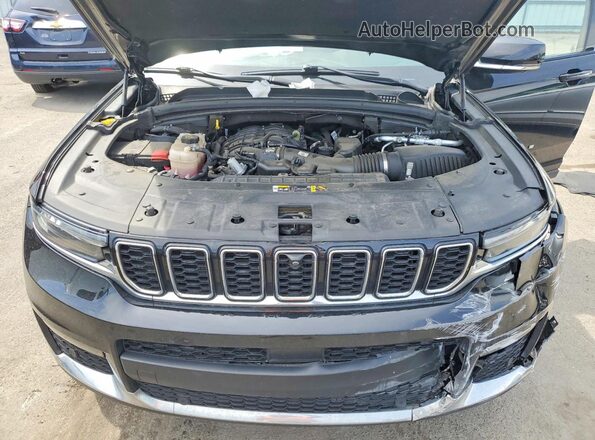 1C4RJKBGXP8745103 2023 JEEP GRAND Черный Вид подкапотного пространства