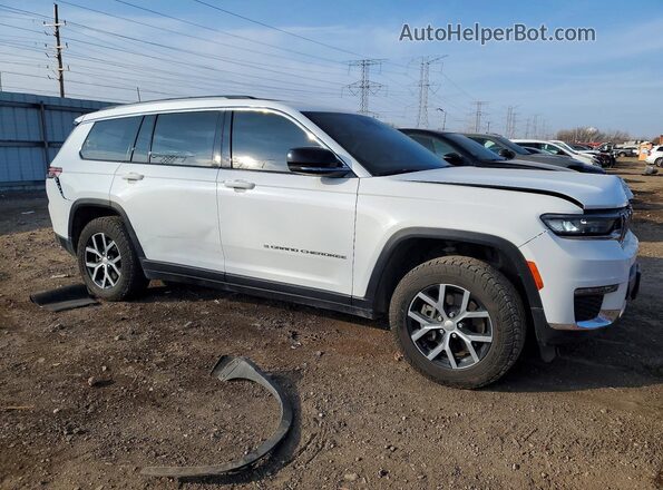 1C4RJKBGXR8926219 2024 JEEP GRAND Белый Передняя правая четверть