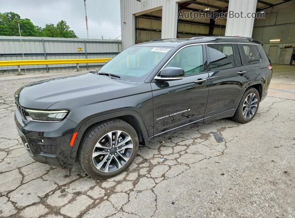 1C4RJKDG2P8708902 2023 JEEP GRAND Черный Передняя левая четверть