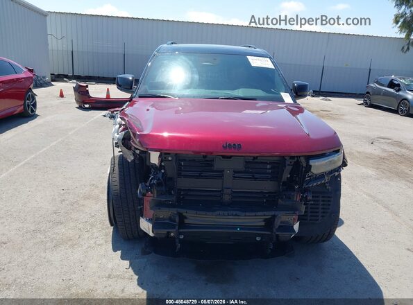 1C4RJKEG2S8746489 2025 JEEP GRAND CHEROKEE L Бордовый Вид задней части салона