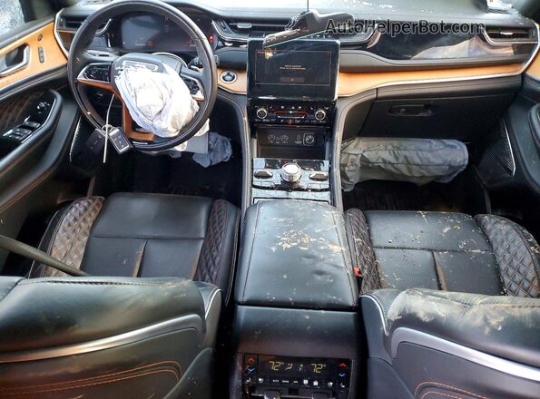 1C4RJKET5P8764439 2023 JEEP GRAND Бордовый Вид панели приборов