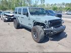 2024 Jeep Wrangler 4-door Willys 4x4 Gray vin: 1C4RJXDG1RW358254