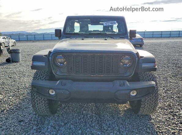 1C4RJXDN8SW563235 2025 JEEP WRANGLER Gray Вид спереду